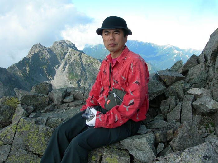 photo稜線で一息/穂高岳