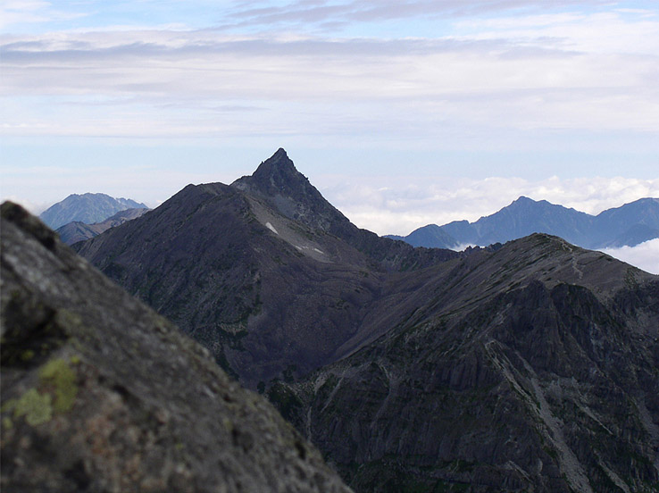 photo45目の前に槍ヶ岳