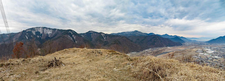 photo：和合城跡からの展望