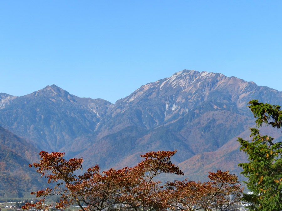 photo・北葛岳（左）　蓮華岳
