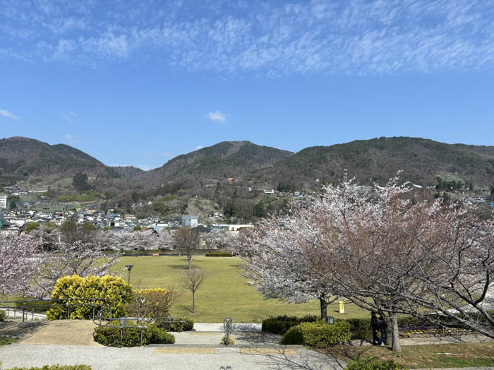うろこ雲：長野市城山公園