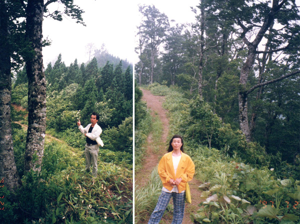 栗駒山山麓を散策