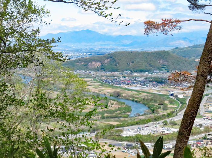 photo：千曲川を見下ろす：陣場平