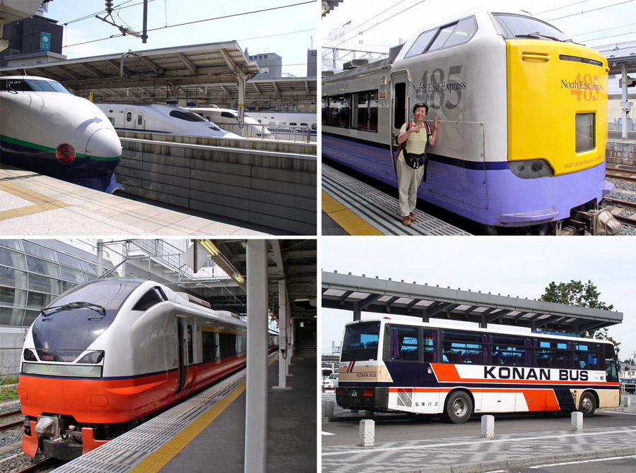photo：電車、バスにワクワク