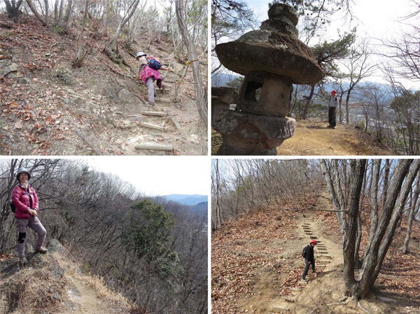 photo：登ったり降りたり楽しいコース・神成山