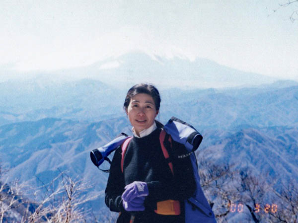 photo：富士山が見えているんだけれど：桧洞丸