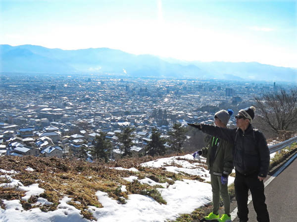 photo：前に行った山が見えるかな：地附山