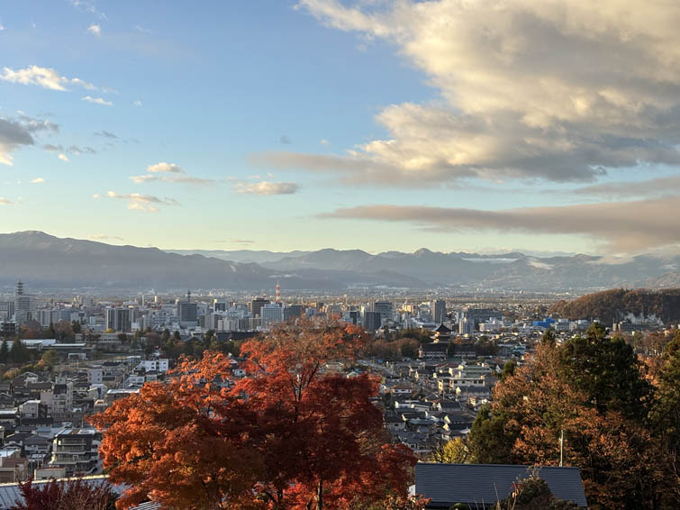 地附山から