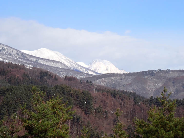 飯縄山：地附山から