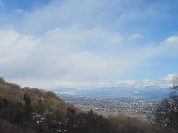 善光寺平の北の方