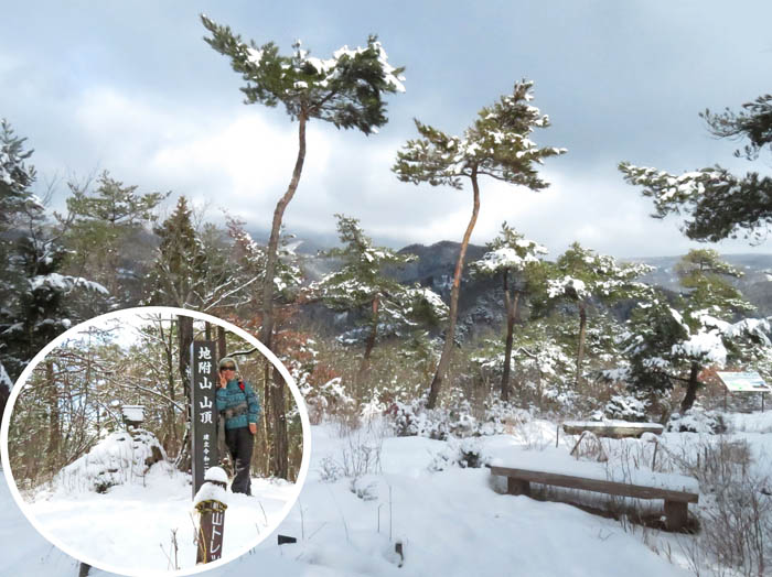 photo6雲が厚い山頂から：地附山 