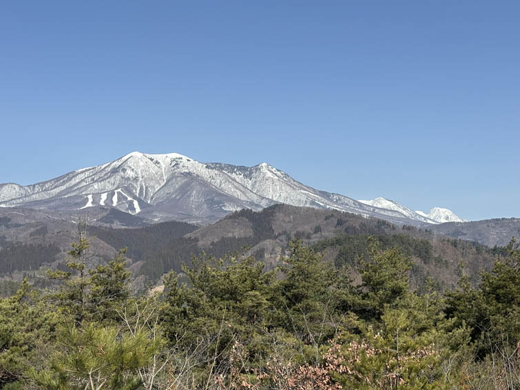 飯縄山、黒姫山、妙高山：地附山