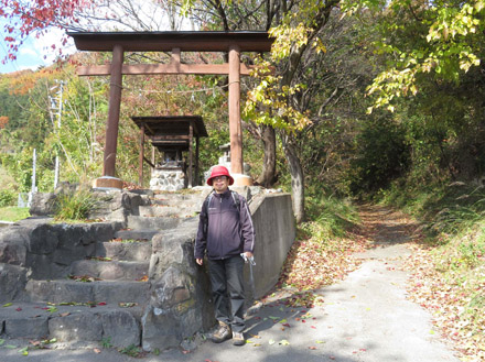 photo　登山口 三笠山