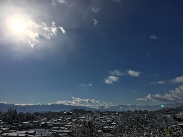 photo・長野市地附山中腹から