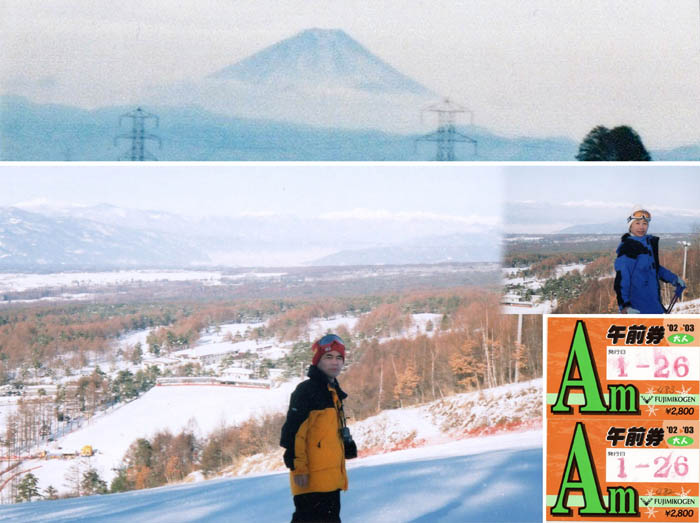 photo5墨絵のような富士山 