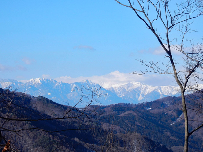 photo　餓鬼岳方面　葛山山頂から