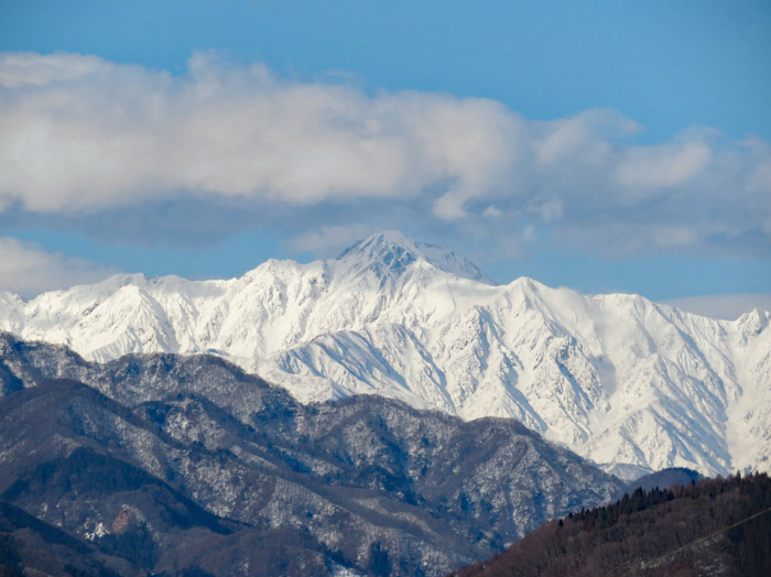 photo　五竜岳　葛山山頂から