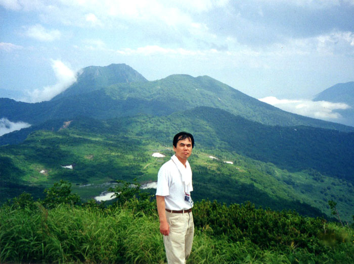 photo 天狗の庭の向こうに妙高山