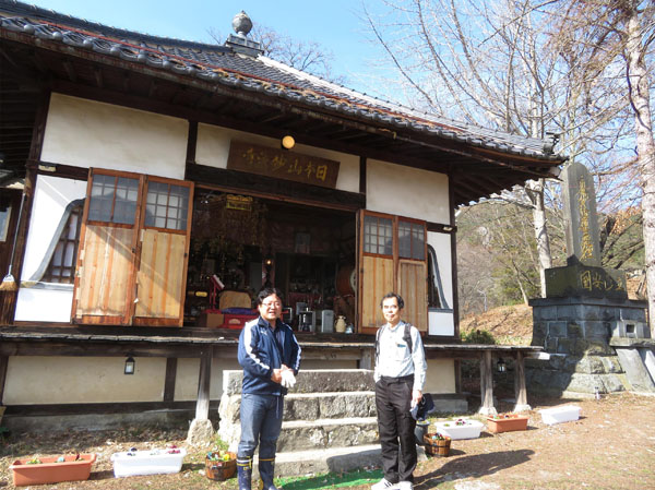 photo 妙法寺にて