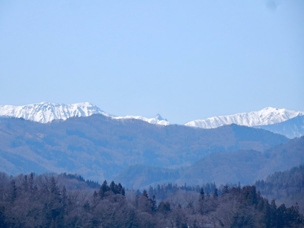 photo・槍ヶ岳がちょっと見えた！