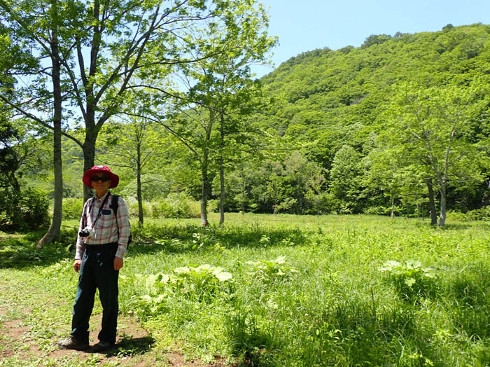 photo14沼の原湿原の入り口に戻った