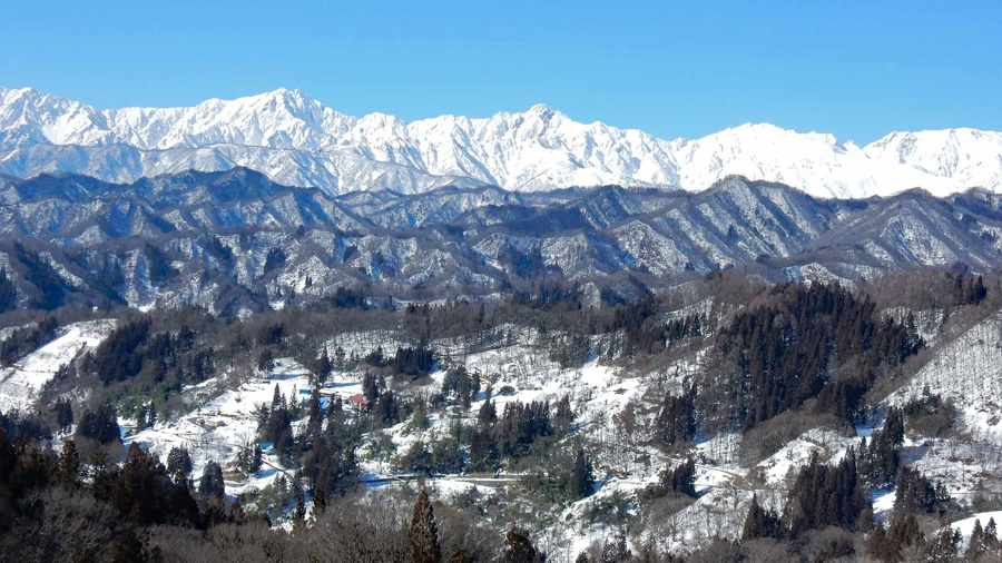 写真・後立山連峰