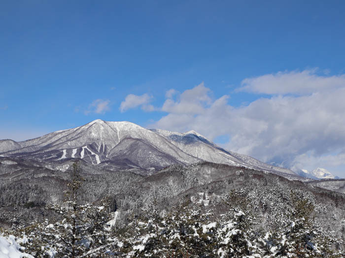 飯縄山：地附山から