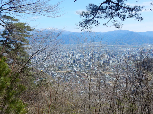 photo・頼朝山から長野市街地