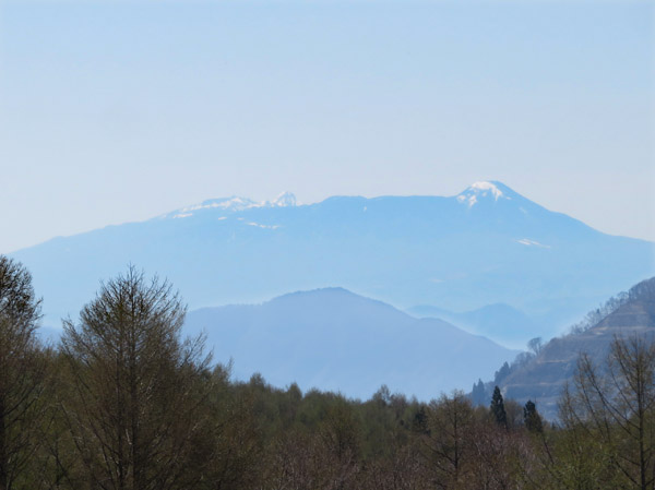 photo・八ヶ岳　蓼科山　湯ノ峯夕陽展望苑