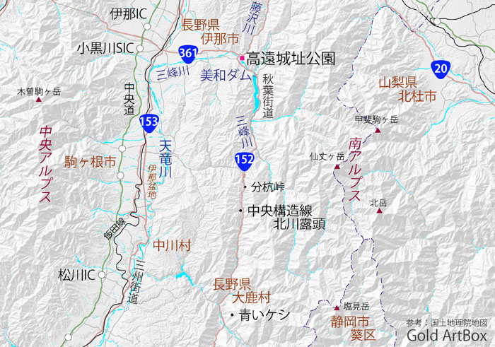 map 高遠城址公園