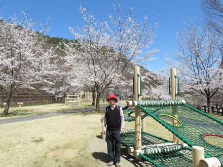 photo 地附山公園には新遊具ができた
