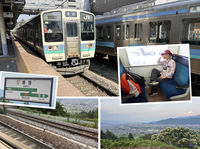 photo24各駅停車で小淵沢から長野まで