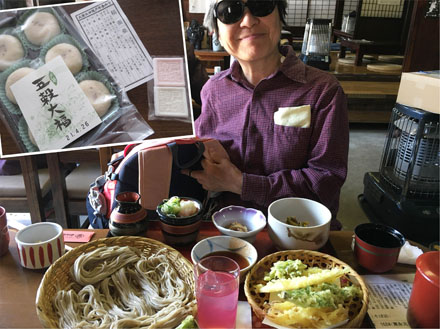 photo 美味しい蕎麦と五穀大福・戸隠