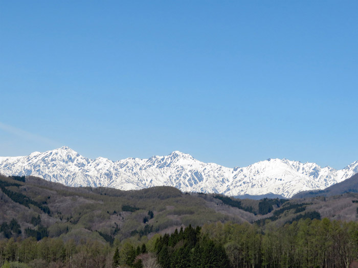 photo 鹿島槍ヶ岳、五竜岳、唐松岳