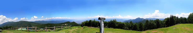 photo：山頂からグルッと展望