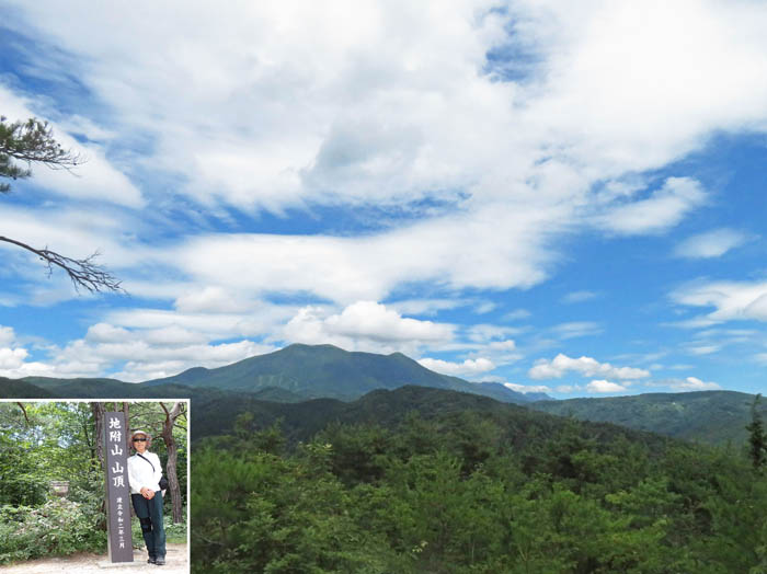 photo9雲湧く飯縄山（地附山山頂から）