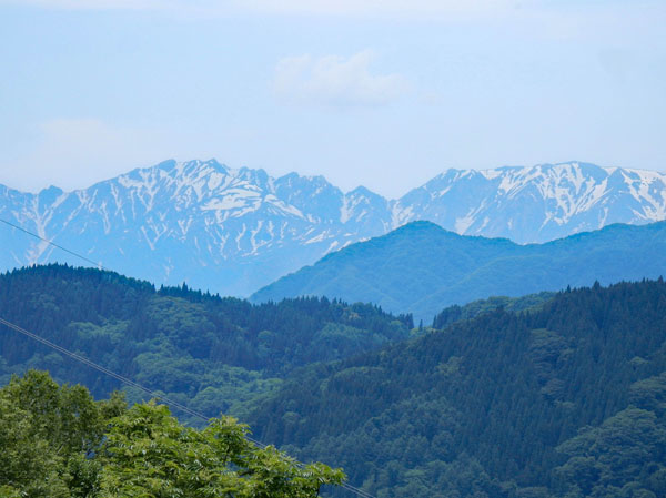 photo・不帰ノ剣　葛山山頂付近から