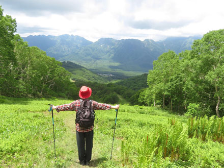 photo・何回も滑り降りたゲレンデ　瑪瑙山