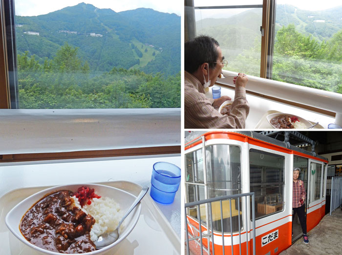 photo・志賀高原山の駅で昼食
