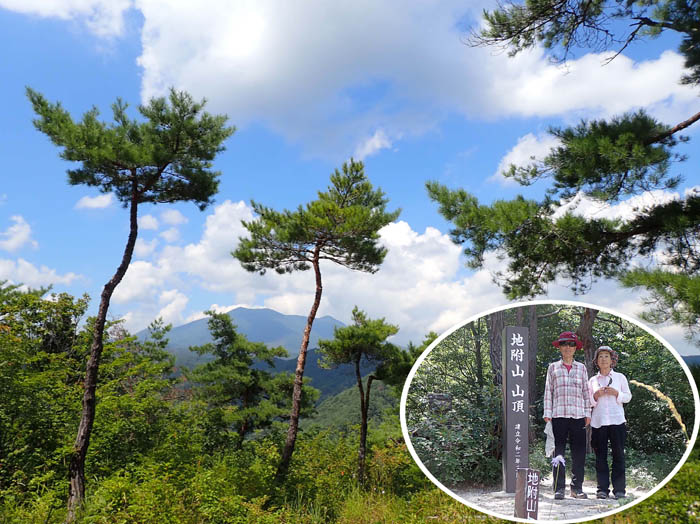 photo：13飯縄山を見ながら：地附山