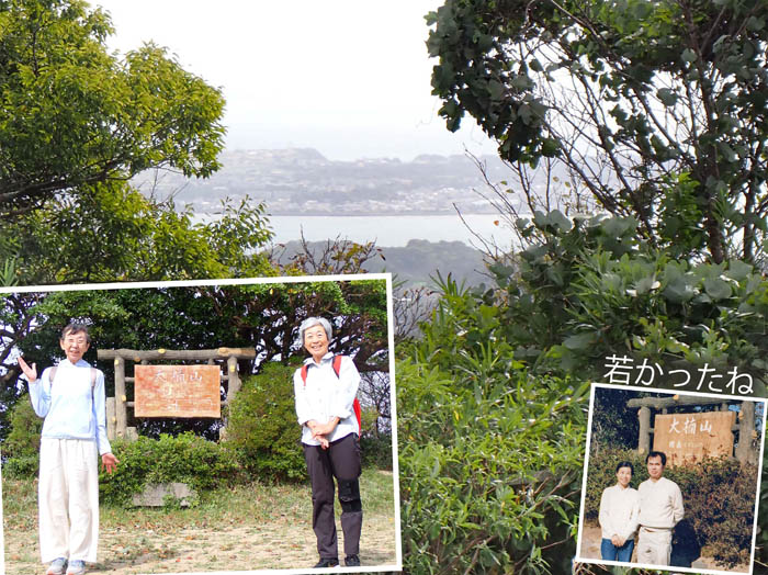 photo13大楠山の山頂から海を見る19990117