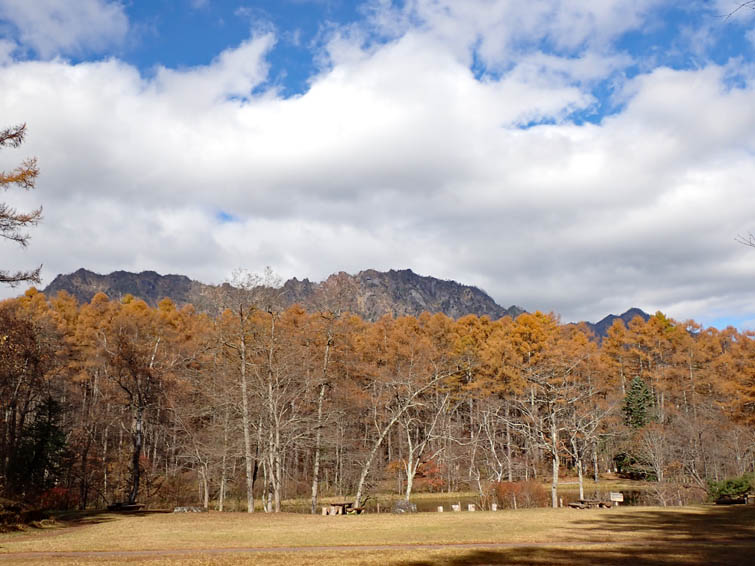 歩き始めはみどりが池