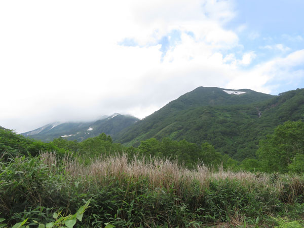 photo：雪渓が見える・栂池自然園