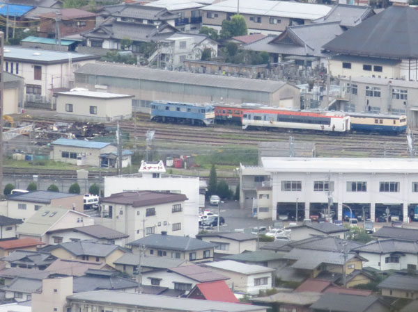 photo：JR長野工場・地附山から