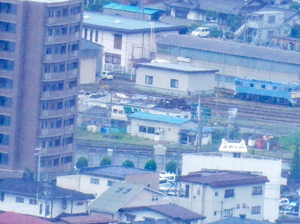 photo：JR長野工場・地附山から