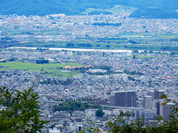 photo：千曲川・地附山から