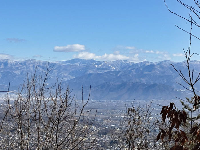 photoパワーポイントから岩菅山方面展望