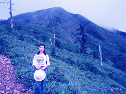 photo：山頂が近い：岩菅山