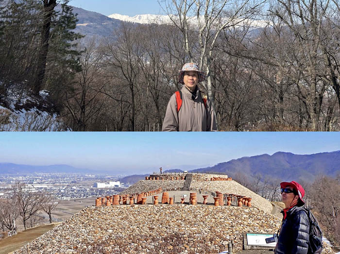 photo14森将軍塚古墳から白馬三山