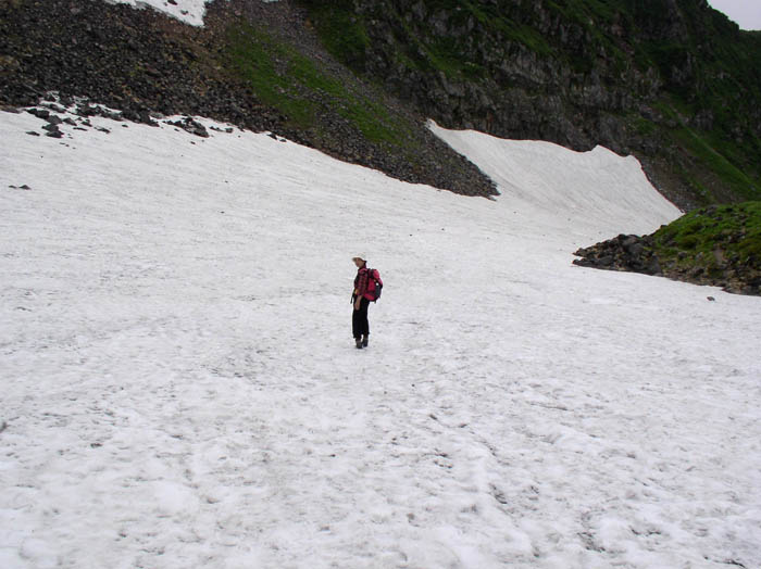 photo：誰もない午後の千蛇谷・鳥海山